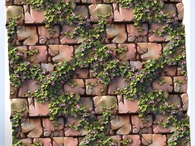 Stylized Wall Seamless Texture Texture