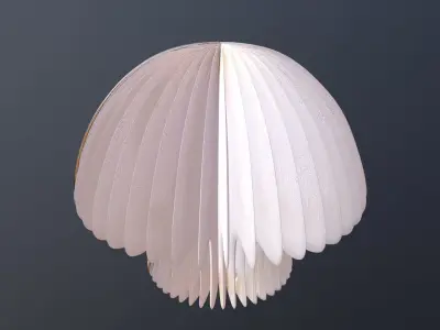 Mushroom lamp 3D model purchase