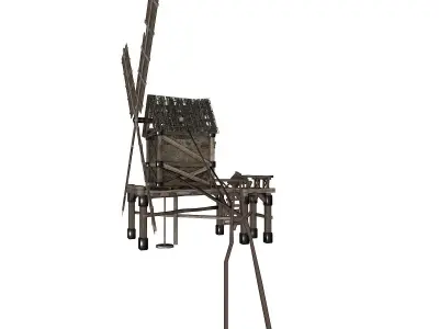 Old Windmill 3D model buy