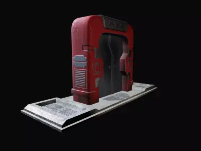 Sci-Fi panels alpha for Substance Painter Texture