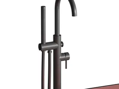 ABBER Kristall AT9704Rubin washbasin 3D model