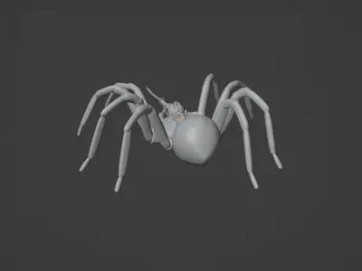 Spider Warrior 3D print model