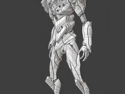 Evangelion Unit 01 - Rebuild of Evangelion 3D model