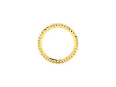 Women Ring  Render 3dm STL OBJ FBX Details 3D print model 40