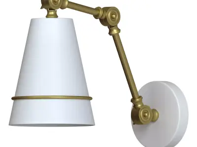 Wall lamp with switch Reattiva 803503 AP-1 3D model