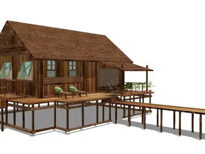 Creative Design-Holiday Cabin-038 3D model