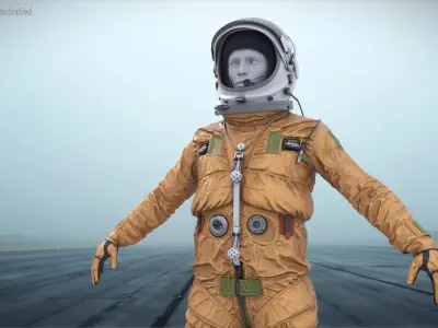  David Clark Aerospace Suit S1030 on Mannequin 