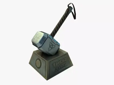 Thor Hammer Mjolnir 3D model