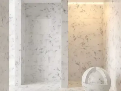 Marble wall 188 3D model