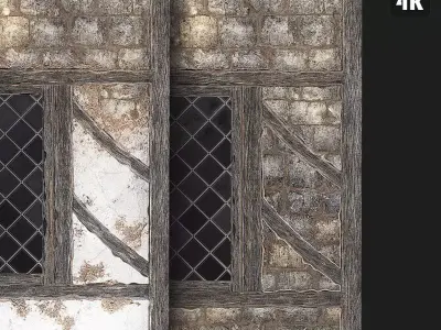 PBR Medieval Wall Texture