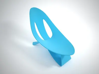 07 ZAHA CHAIR 3D model