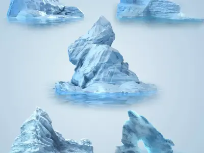 Iceberg Collection 3D model