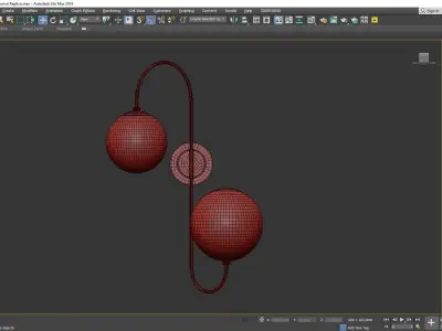 VOLUME GLASS COPPER Low-poly 3D model