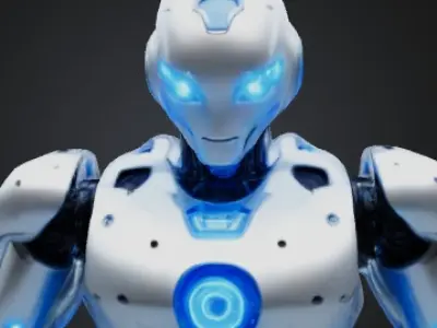 Robot 3D model 21