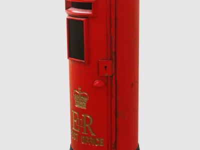 Hong Kong Post Box 3D model