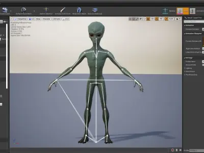 Alien UFO Low-poly 3D model buy