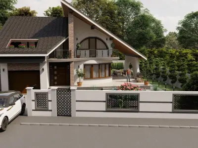 House 10 Exterior 3D model