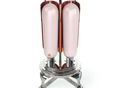 Electric Lamp Heater 3D model