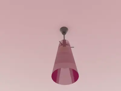 Burger King Light Low-poly 3D model