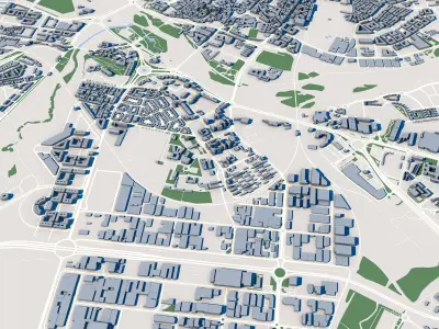 Salamanca City Spain 3D model