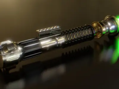 Obi Wan Kenobi s Light Saber  3D model