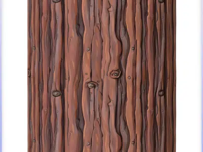Stylized Wood Seamless Texture Texture 11