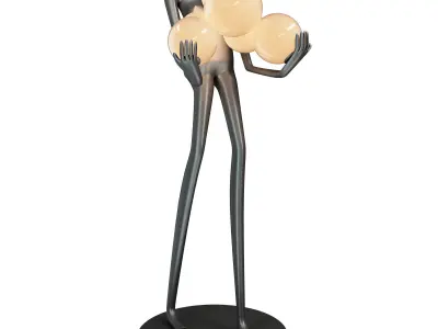 Floor lamp ANGEL  3D model