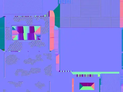 Gamerroom light with frame Free 3D model