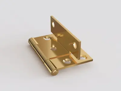 Door hinge vol 01 3D model