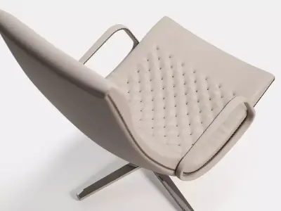 DS 51 26 Armchair  DS 51 05 Footstool 3D model