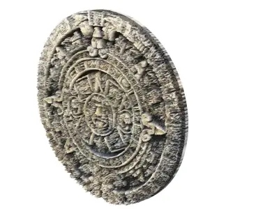 Mayan Calendar 3D model