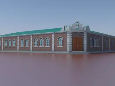 Mariinsky Women School 3D model