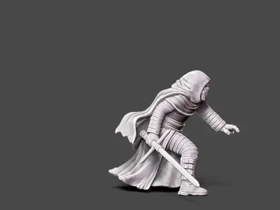 Dark adept - 35 mm scale 3D print model