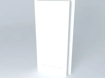 Sapele Interior Door NOTE Free 3D model