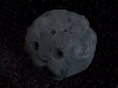 Detailed asteroid 3D model
