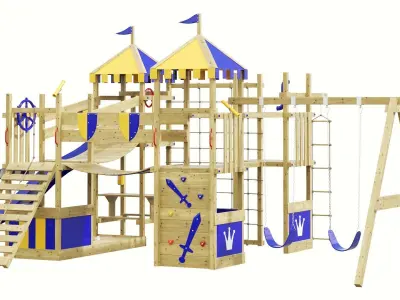 Climbing frame Wickey Smart King 3D model