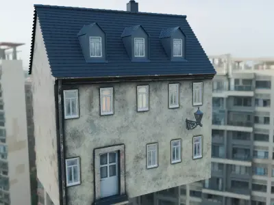 House German style asset 3D model