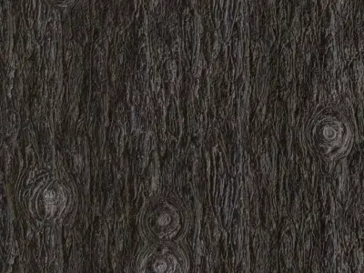 Dark Fine Grain Wood PBR Seamless Texture