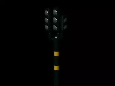 Traffic Light Free 3D model