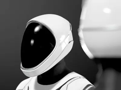 SpaceX Dragon Starman Spacesuit 3D model