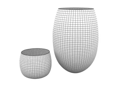 GABRIELE KOCH Vases 3D model