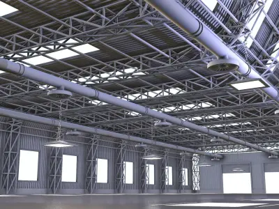 Warehouse 2020 02 3D model