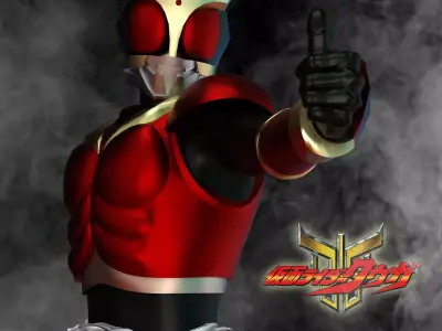 Kamen Rider Kuuga For G8M 3D model