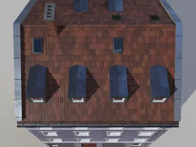 European residence 01 3D model