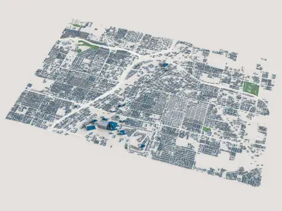 Las Vegas City Nevada United States 3D model
