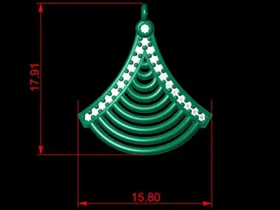 Pendant P108 3D Print Model 3D print model