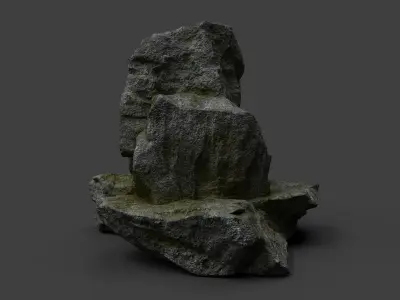 Rock 7-6 Low-poly 3D model purchase
