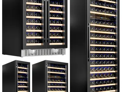 Wine Enthusiast N FINITY fridge set S 3D model