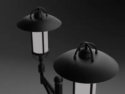 Street Lump 3D model