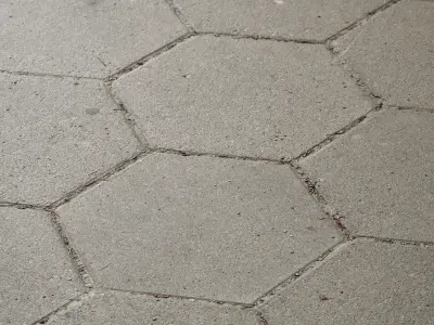 Hex pavers 01 Texture